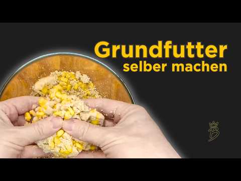 Grundfutter zum Angeln selber machen – mit einfachen Hausmitteln