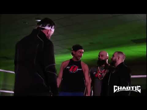 The Unit confronts JT Dunn - Chaotic Wrestling