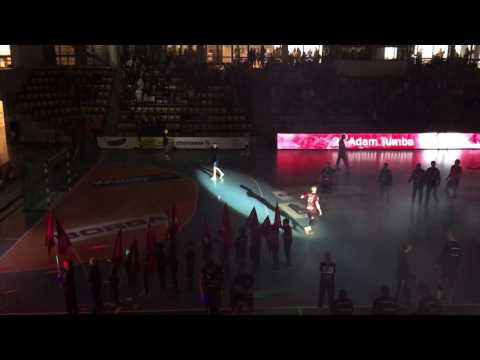 Intro före matchen LUGI-Ystads IF, 2017-04-12