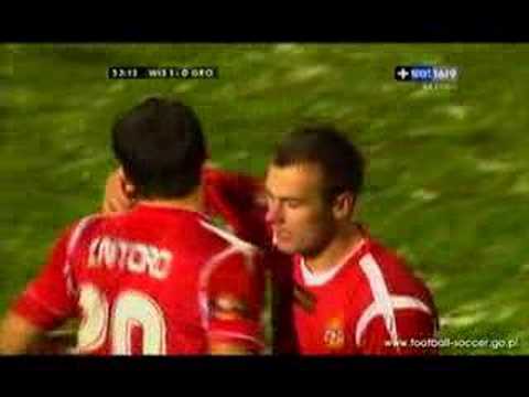 Wisła-Groclin 3:0 (1:0 Zieńczuk)