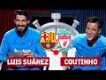 7 SECOND CHALLENGE BARÇA-LIVERPOOL | Luis Suárez & Coutinho