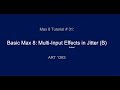 Max 8 Tutorial 31 Multi Input Effect In Jitter Eclipse