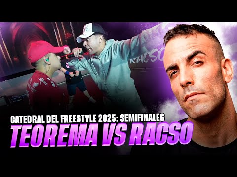 TEOREMA SE ENFADA Y EXPLOTA SU PRIME *TEOREMA VS RACSO* #CATEDRALDELFREESTYLE SEMIS Reacción
