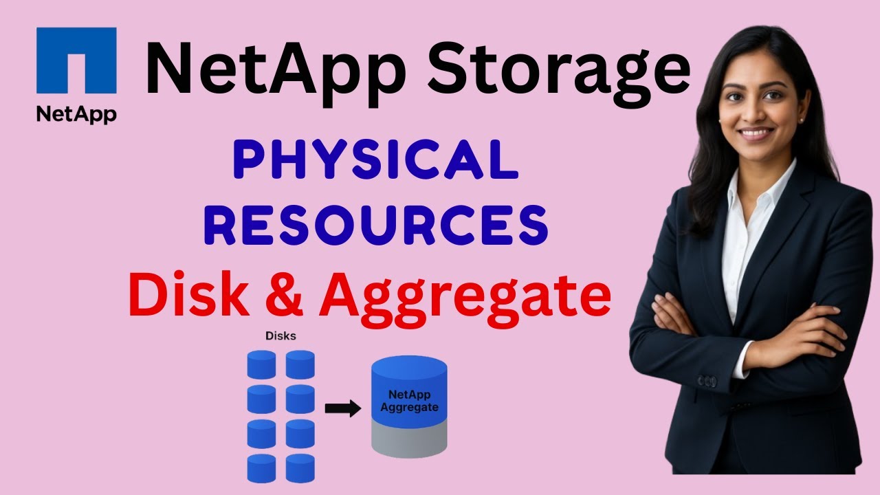 NetApp Storage Training  || Physical Resources || Disk & Aggregate |#netapp #ontap #SANStorage