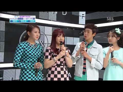 [HD] 130414 15& "Somebody" Interview on Inkigayo