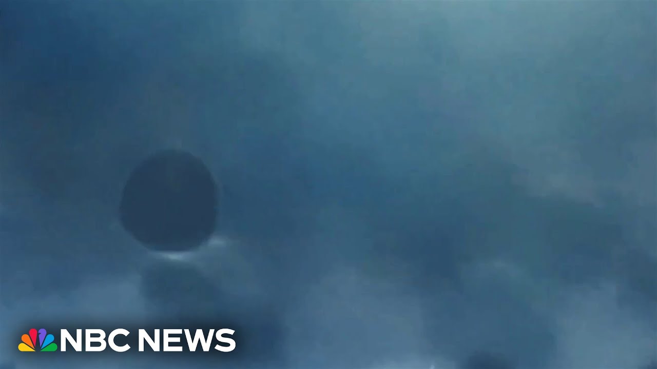 Disc-Shaped UAP Filmed by the Military in 2020