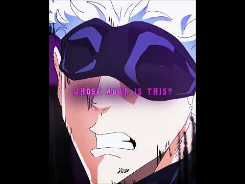 Gojo met Aura Farmer Sung Jin Woo 😳☠️ || Jujutsu kaisen × Solo Leveling #gojo #jinwoo