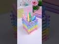 DIY Cute Pen Holder Paper Craft Ideas Diy Craft Papercraft Art