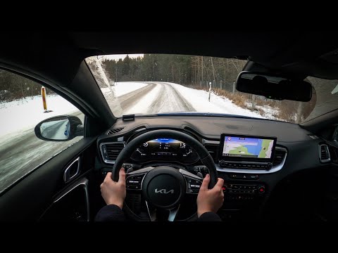 2022 Kia Ceed SW [1.5 T-GDI 160HP] POV Test Drive #13
