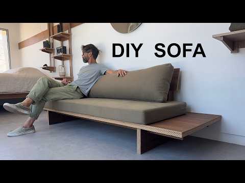 I made a DIY Sofa for a Hotel
