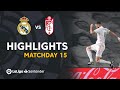 Highlights Real Madrid vs Granada CF (2-0)