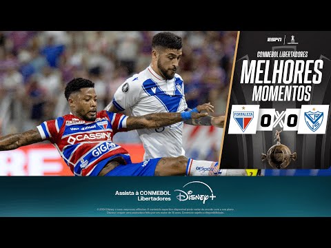 Gols e lances de Fortaleza x Velez Sarsfield