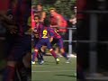 The first of Lamine Yamal with Barça ?