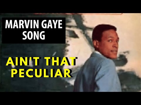 Marvin Gaye Ain't That Peculiar