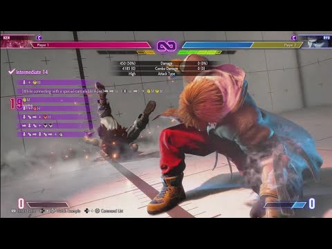 Ken Combo Trials (Street Fighter 6)