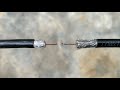 Here Comes The Repairman's Secret Trick! Connect Tv Antenna Cable Correctly & Firmly