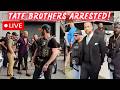 BREAKING Andrew Tate Tristan Tate ARRESTED In Miami By U S Marshals