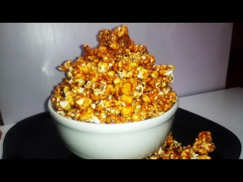How to make caramel popcorn without corn syrup