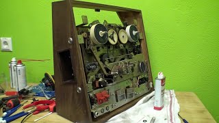 Video thumbnail for Sony TC-366 reel-to-reel tape deck repairs by DrCassette