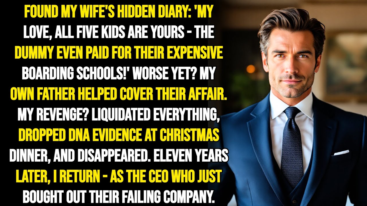 Loving Husband's 11Year Nuclear Revenge After Discovering All 5Kids Weren't His & Wife's Dark Secret
