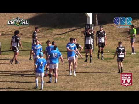 2017 Canberra RL   Round 15 Reserve Grade Highlights   Yass v Queanbeyan Blues
