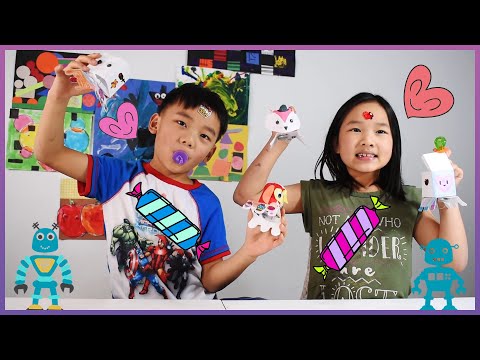 Make candy delivery cars to deliver candies to parents in valentine day - Belne and Didio's Planet