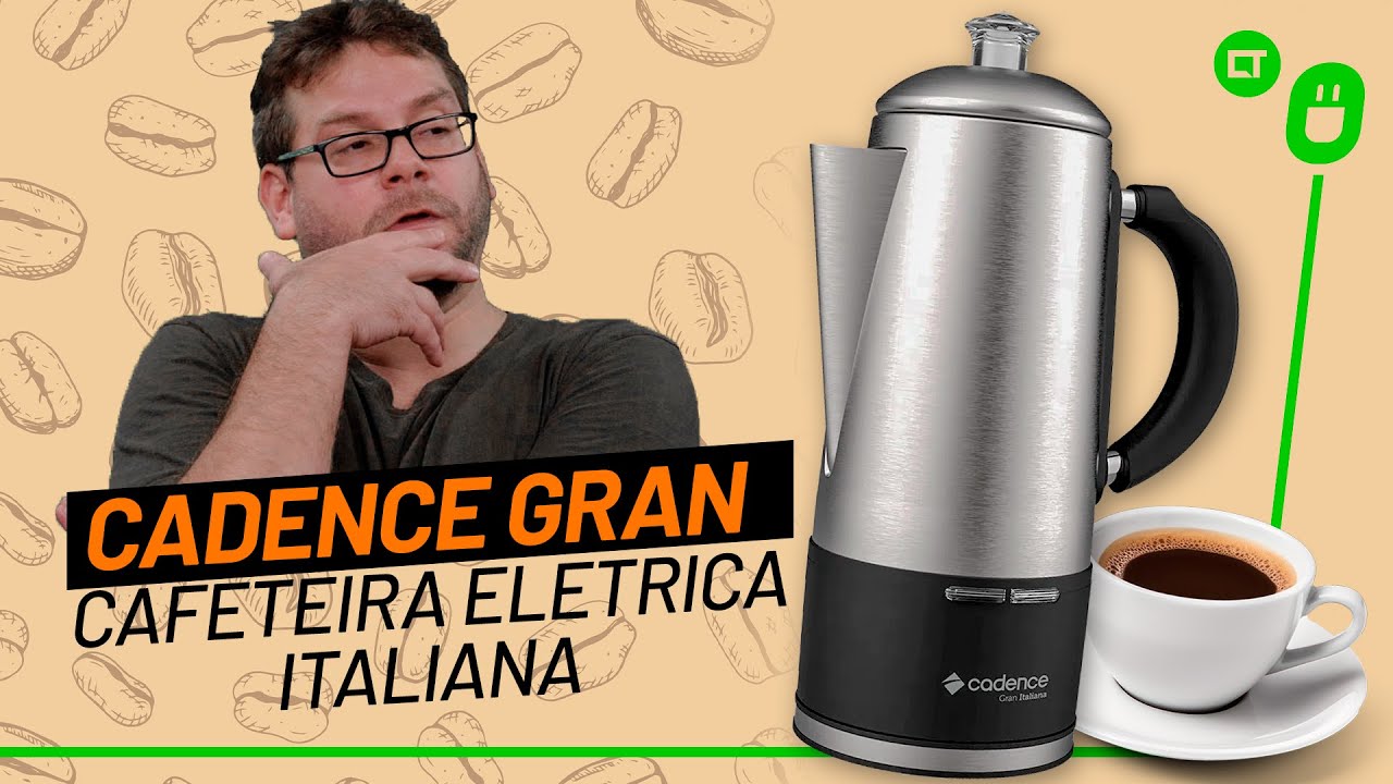 Cadence Cafeteira Elétrica Gran Italiana CAF120: café italiano sem usar gás