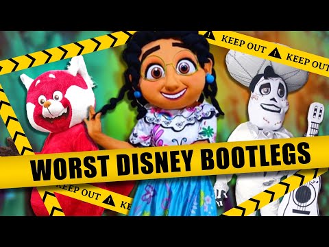 13 Cursed Disney Parks Bootleg Characters - DIStory Dan