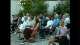 Frank Main u. Prof. Hans Salomon 3.7.1999 Bürgerspital - Laa an der Thaya