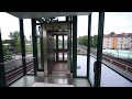 Sweden Stockholm Bandhagen Subway Station SMW Elevator Going Up