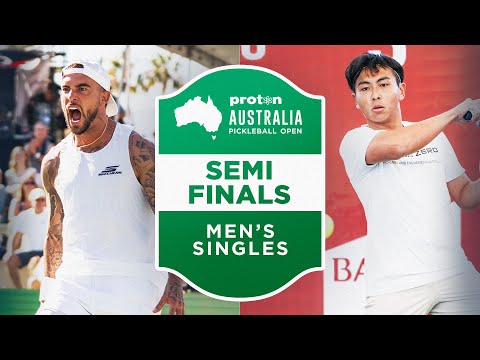 Tyson McGuffin vs Phuc Huynh at the Proton Australia Pickleball Open