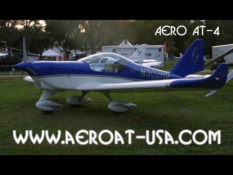 Aero AT4 light sport aircraft, Gobosh G700 luxury sport aircraft.