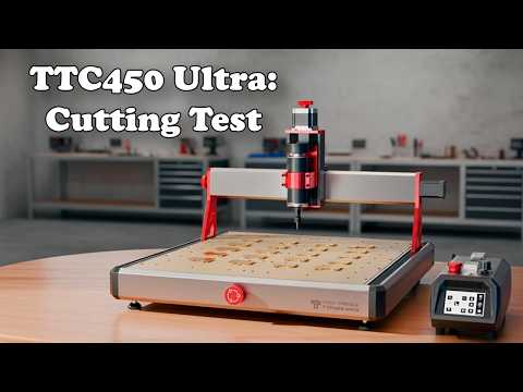 This CNC Surprised Me! Twotrees TTC450 Ultra Unboxing & Test
