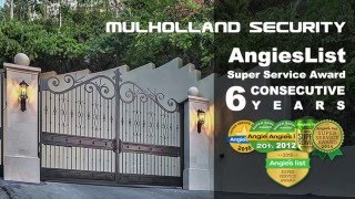 Encino Gate Pillars | Mulholland Security Los Angeles | 1.800.562.5770