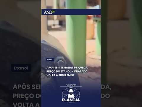 APÓS SEIS SEMANAS DE QUEDA, PREÇO DO ETANOL HIDRATADO VOLTA A SUBIR EM SP
