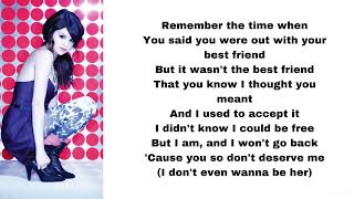 Selena Gomez &amp; The Scene - I won’t apologize (lyrics)
