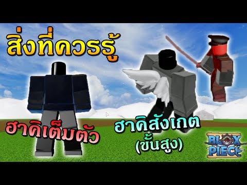 Roblox Blox Piece Ep30 สงทควรรเกยวกบ ฮาคเกราะ -