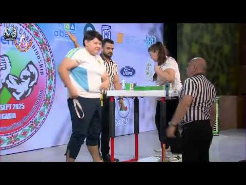 Sydykzhan Malena vs Fedoseeva Valentina | Over 90 kg | XLVI WORLD ARMWRESTLING CHAMPIONSHIP | 2025