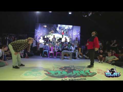 FDL JAM 4ta EDICION - HIP HOP DANCE 1 vs 1 TOP 16 AIETA SAN vs ZAFIRO
