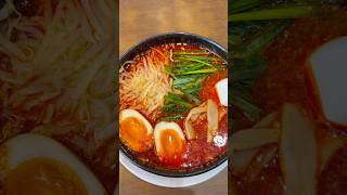【来来亭】旨辛麺3辛を啜る🍜 #ラーメン#ramen#Japanesefood#静岡グルメ#来来亭