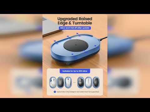 Review: Vaydeer Undetectable Mouse Mover, M4 Mouse Jiggler Device with ON/Off Switch, Driver-F...