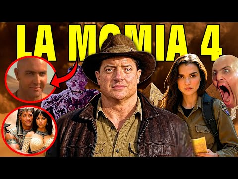 Asi será LA MOMIA 4 con BRENDAN FRASER y RACHEL WEISZ ¿Regresa IMHOTEP y ANCK SU NAMUN?