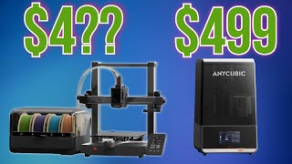 Anycubic Kobra 3 Combo and Photon Mono M7 Pro Prices Revealed!