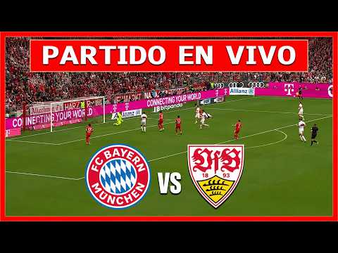 ▶️ BAYERN MUNICH vs STUTTGART EN VIVO JUEGA LUIS DIAZ