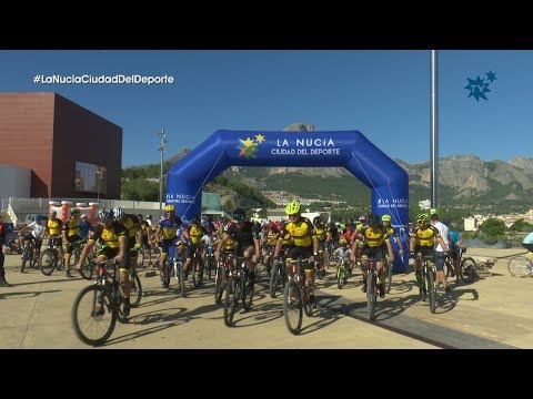 300 ciclistas llenaron las calles de La Nucía en el “VIII Día de la Bici”