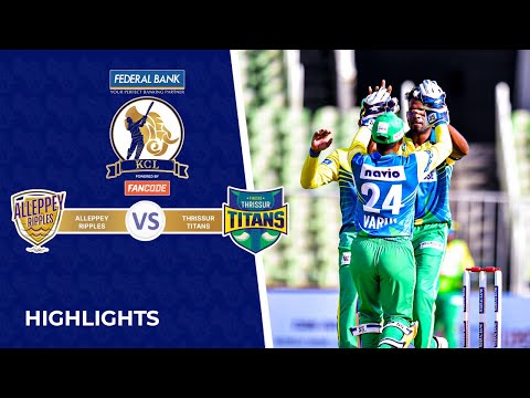 Match 24: Alleppey Ripples vs Thrissur Titans