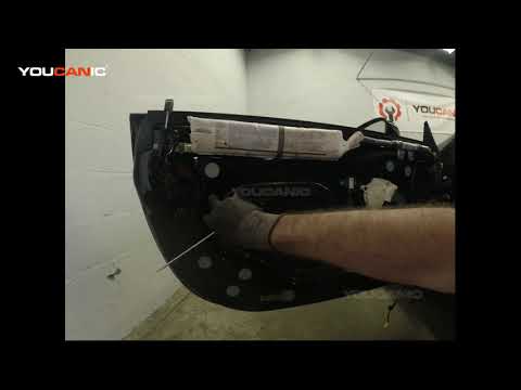 2012-2020 Mercedes-Benz SL-Class R231 SL400 Door Panel Removal & Window Repair