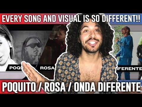 Anitta - Poquito, Rosa, Onda Diferente (Official Music Videos) | REACTION |