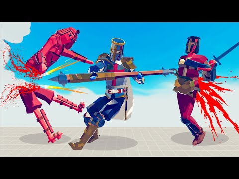 MEDIEVAL KNIGHT vs EVERY UNIT | Totally Accurate Battle Simulator-TABS