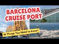 Barcelona Cruise Port 2026 10 Things YOU NEED To Know